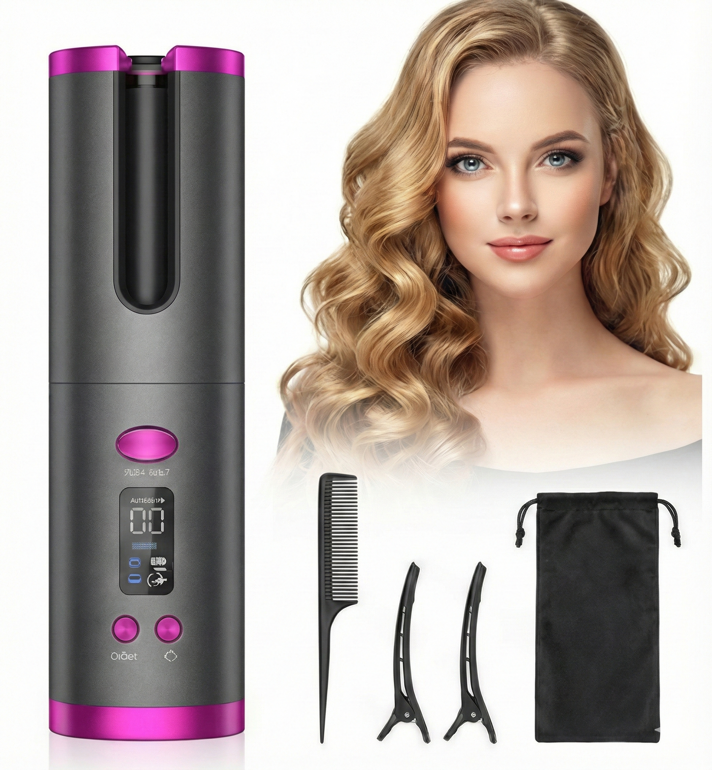 AuraSpin™ - Rizos Perfectos al Instante