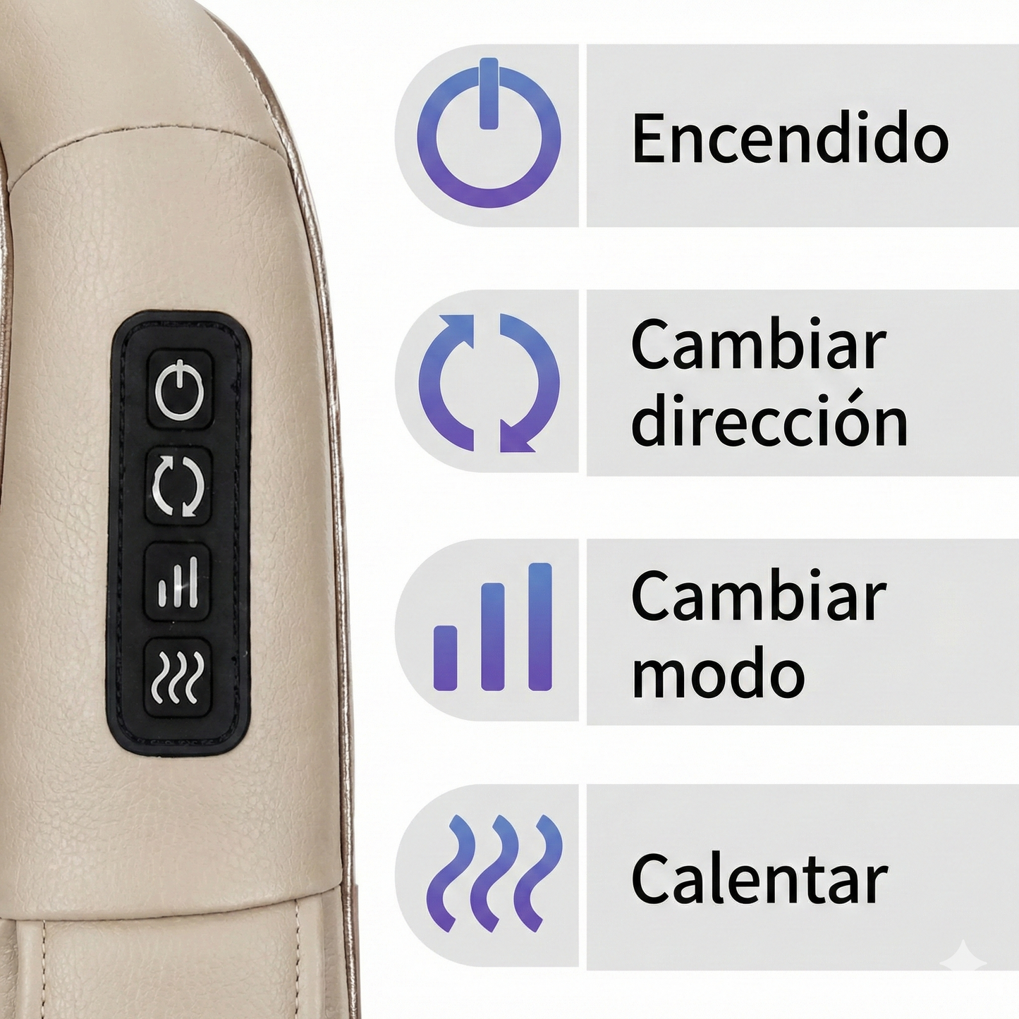 TheraNeck Pro™ - Masajeador Cervical Shiatsu 4D